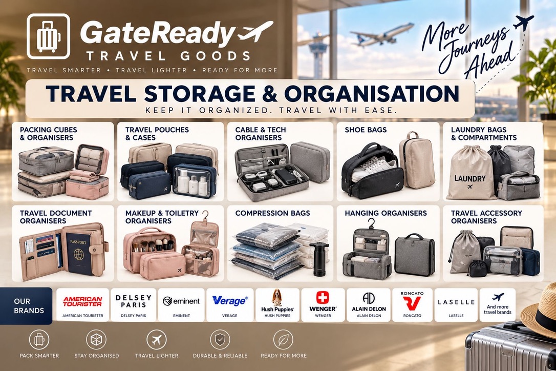 Travel storage and organisation collection